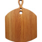 Elegant and Sturdy Oak Cutting Charcuterie Board with Handle