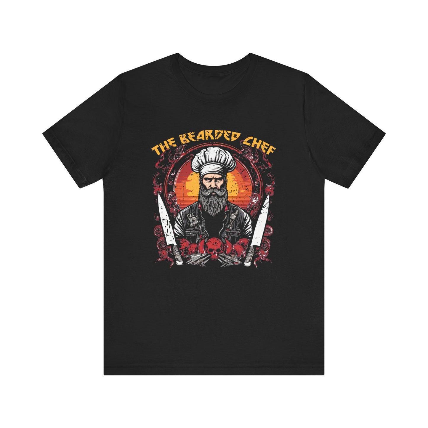 The Bearded Chef Fall Halloween T-Shirt