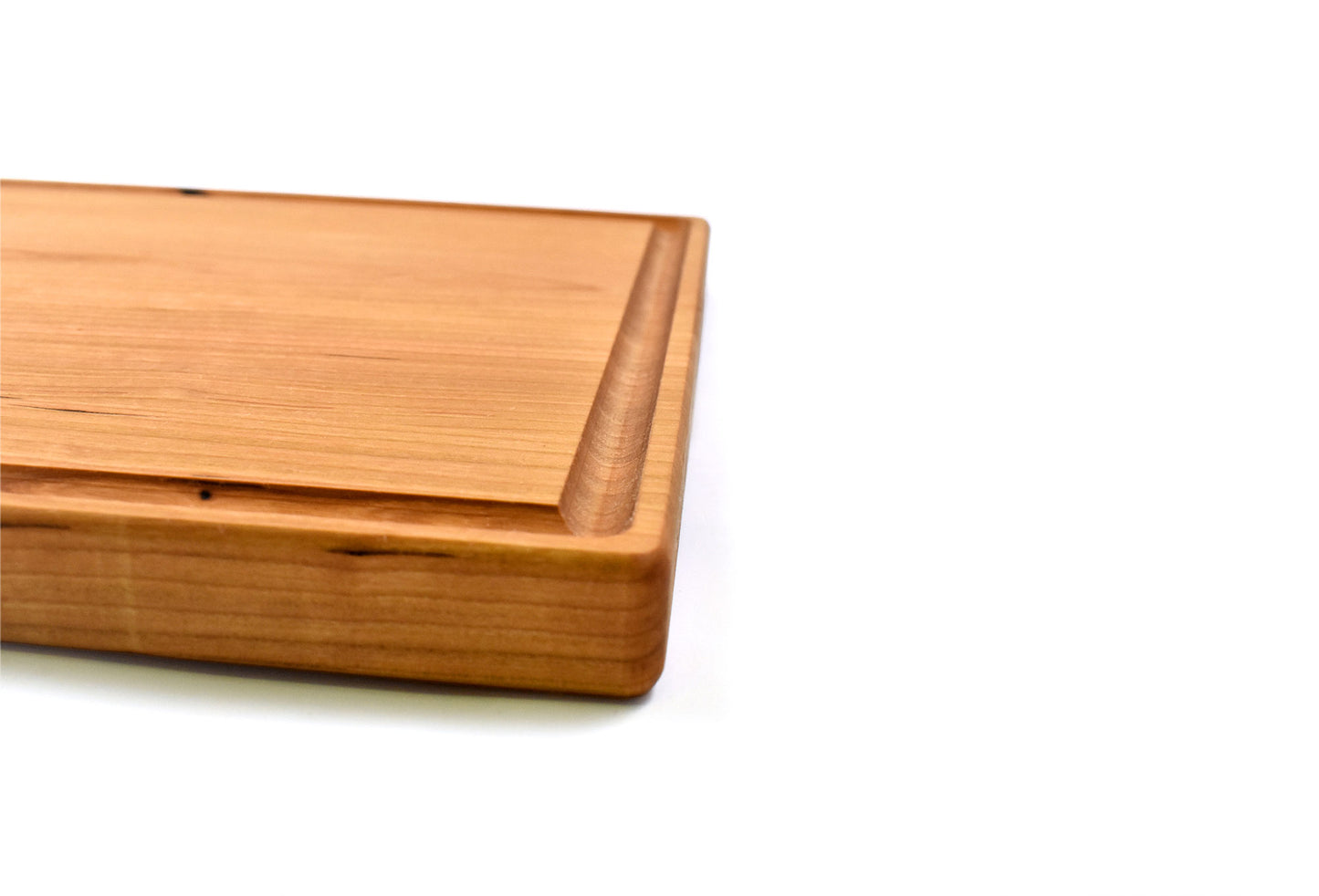 Cherry Cutting Board Reversible with Juice Groove