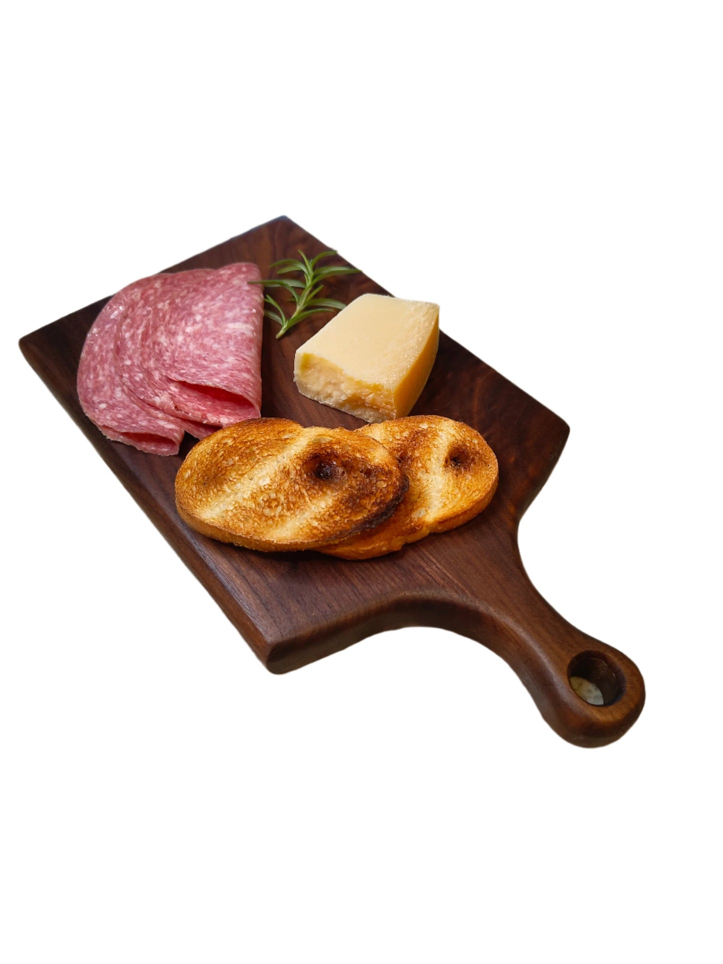 3-piece Walnut Charcuterie Cheese Board Set with Stand