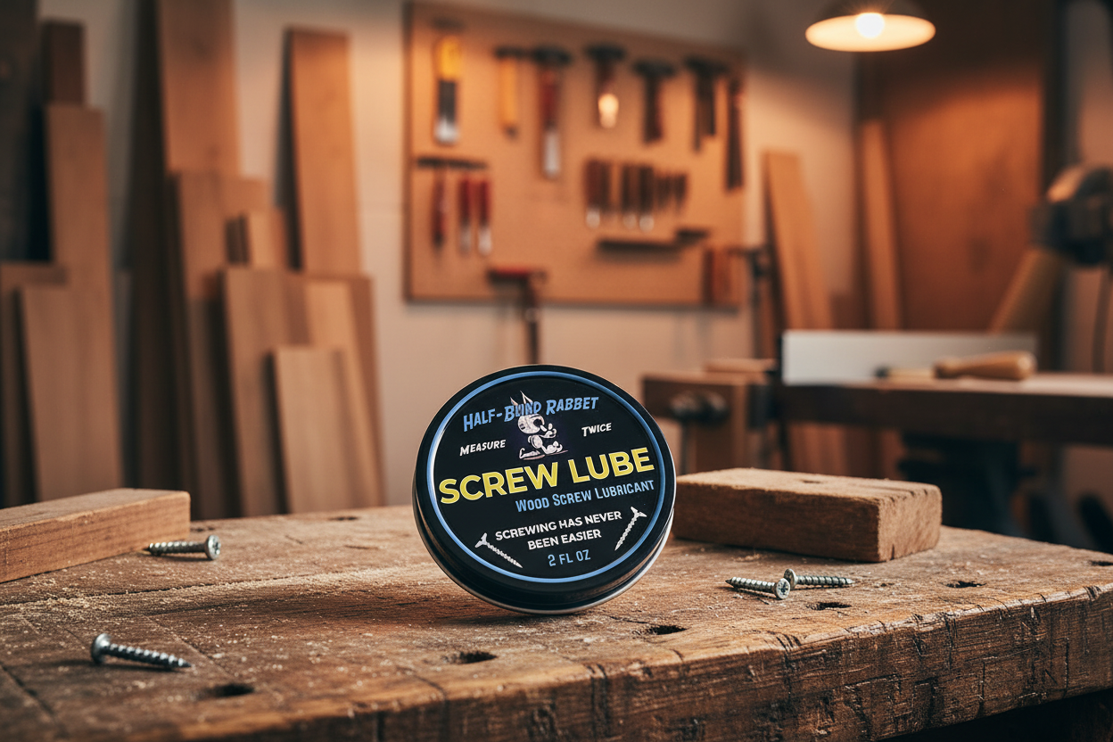 Screw Lube 2 Ounce Wood Screw Lubricant