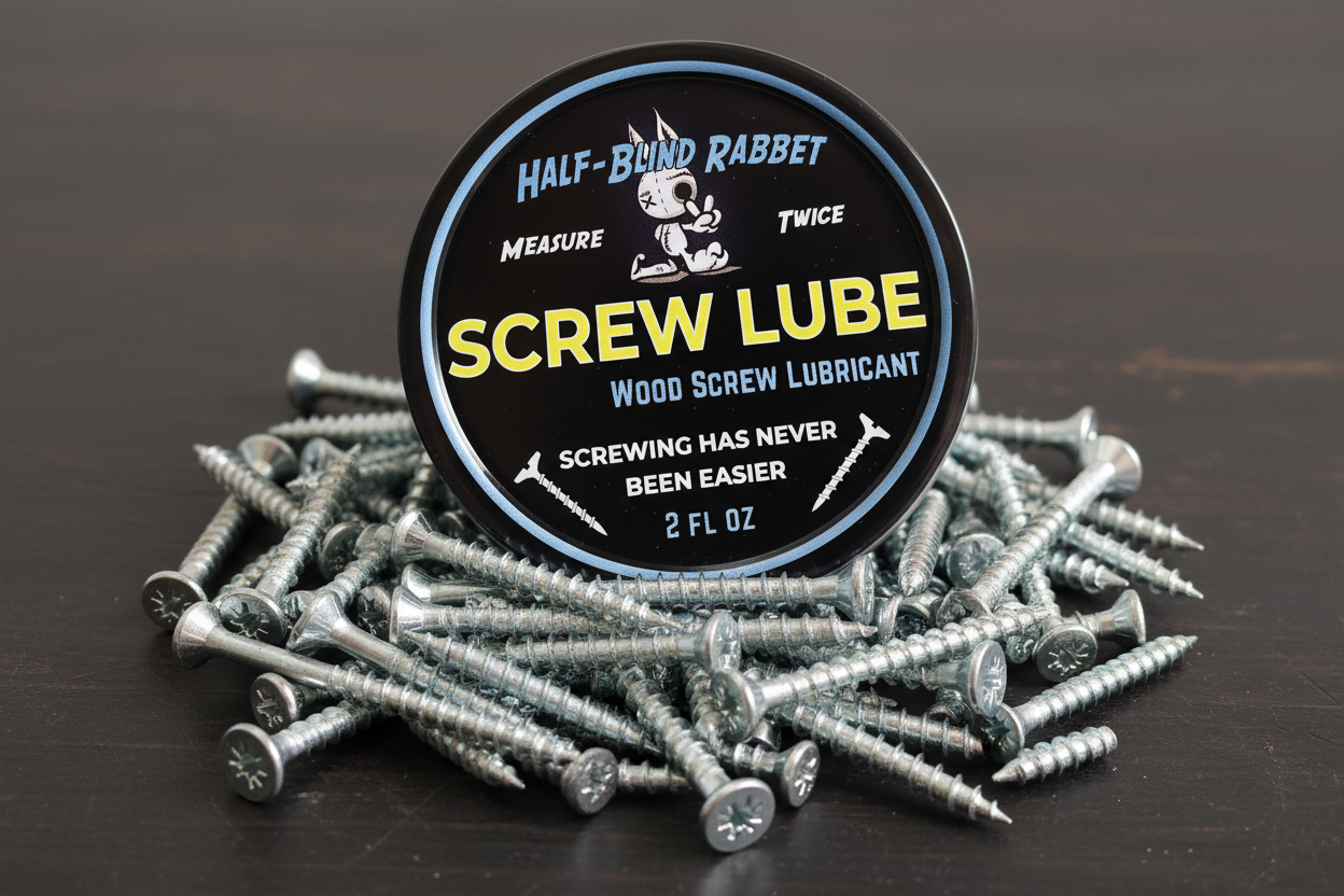 Screw Lube 2 Ounce Wood Screw Lubricant