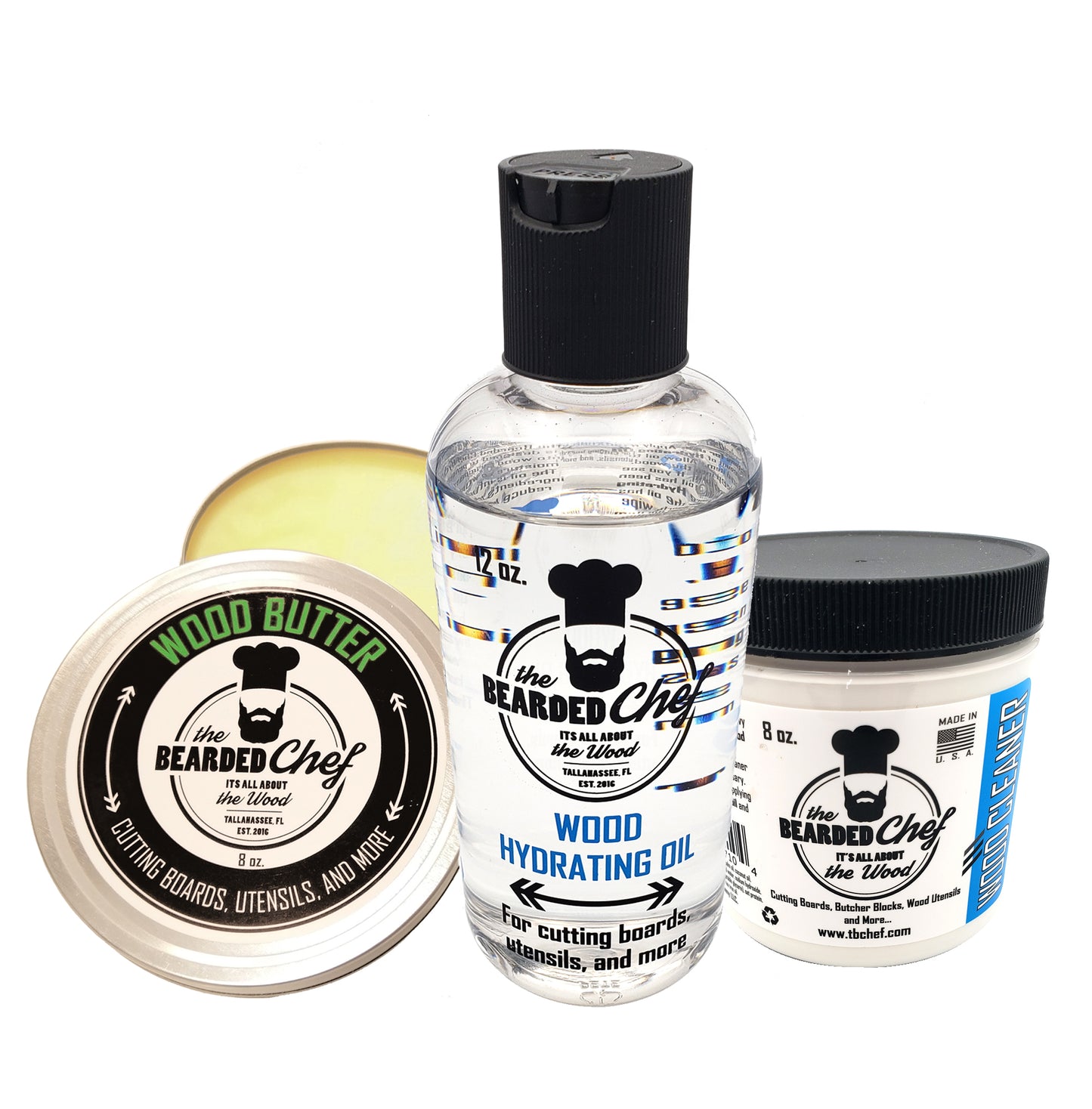 The Bearded Chef Woodcare Bundle