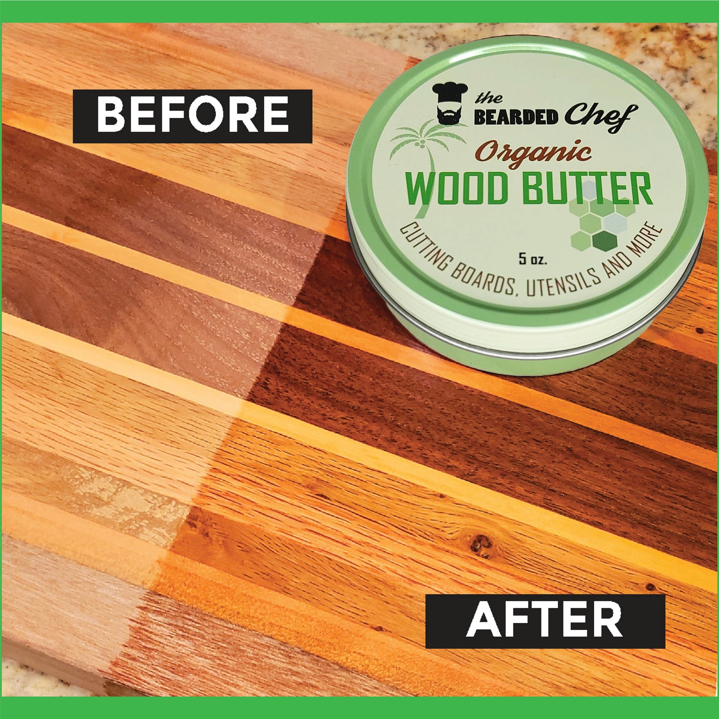 Organic Wood Butter 5 fl oz.