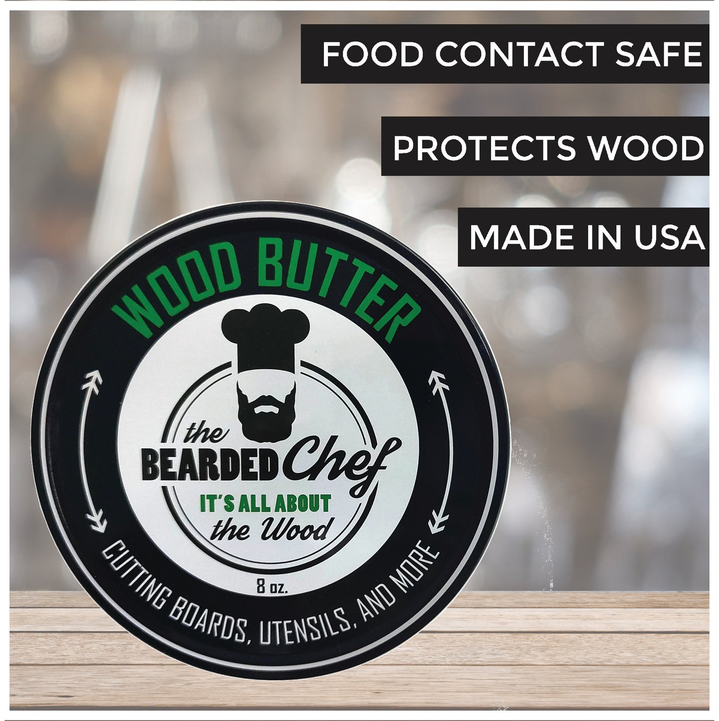 Butcher Block Hydrating Oil and Wood Butter Combo