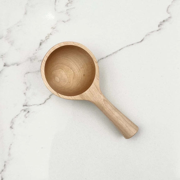 5" Large Wood Scoop