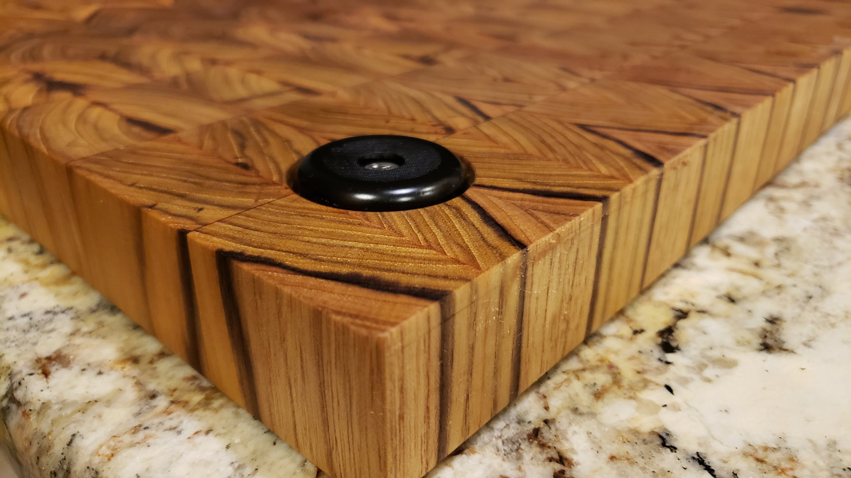 End Grain Teak Cutting Board Made in the USA The Bearded Chef