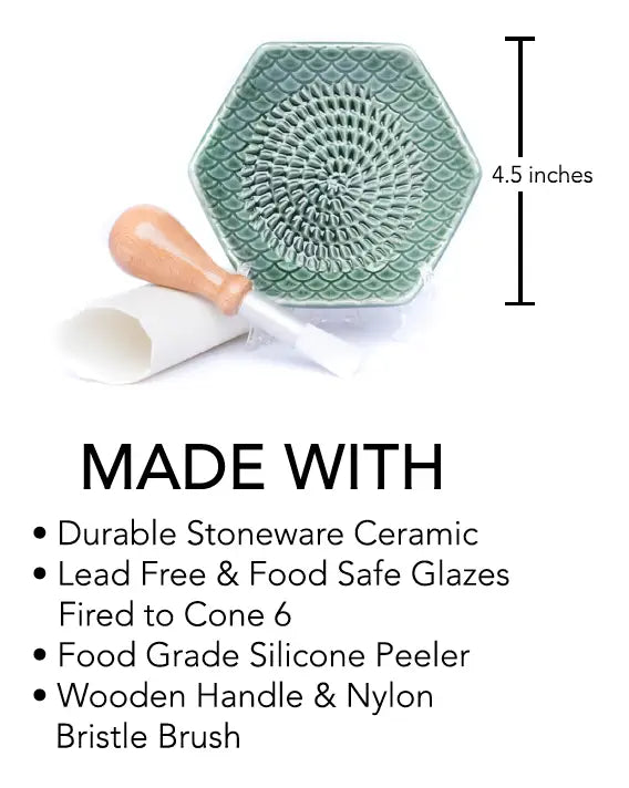 Ceramic Ginger Grater – La Cuisine