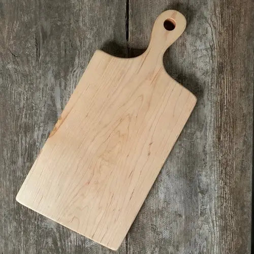 Hardwood Charcuterie Board with Handle
