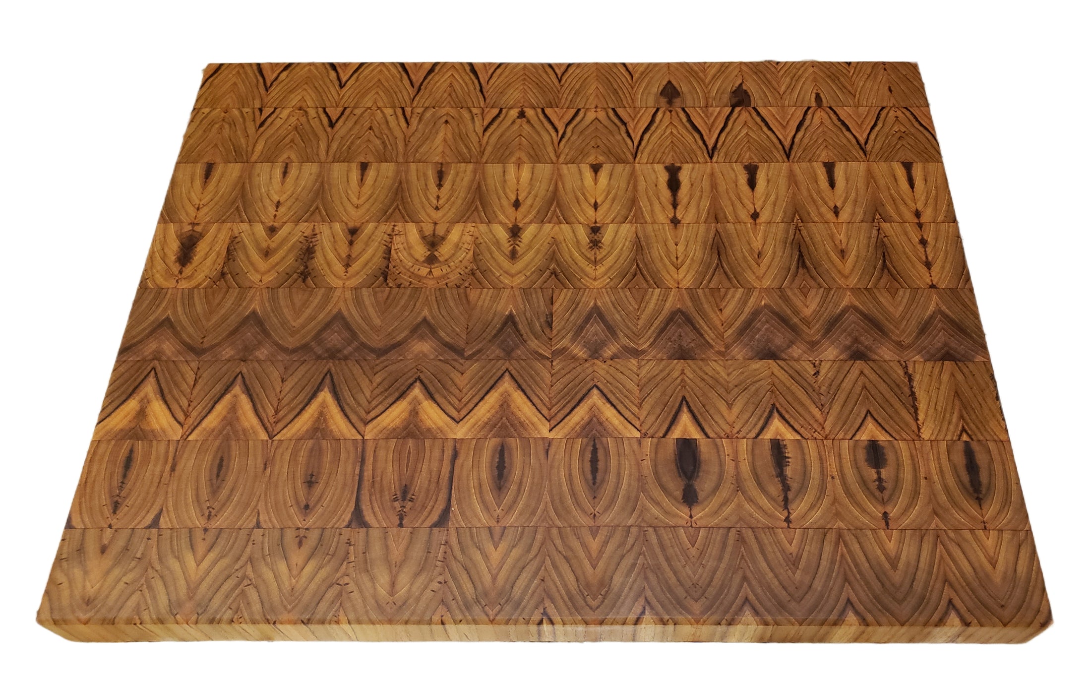 End Grain Teak Cutting Board Made in the USA The Bearded Chef